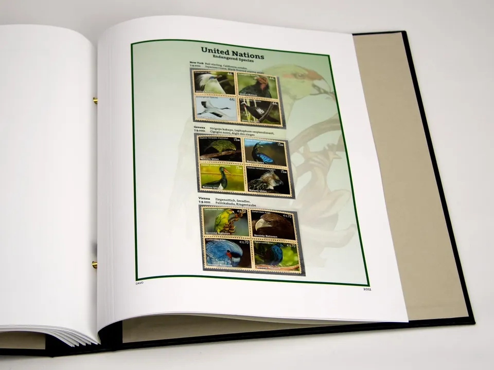 davo-luxe-onu-esp-ces-menac-es-2021-feuille-suppl-ment-album-timbres image 1