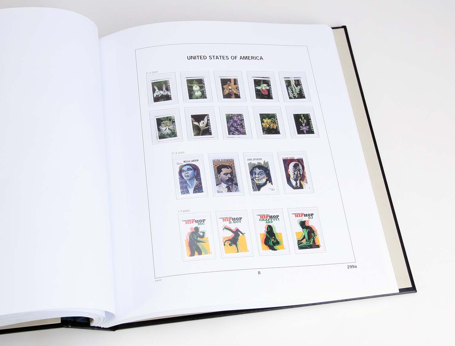 davo-luxe-usa-extra-2020-pages-album-timbres-2020 image 1