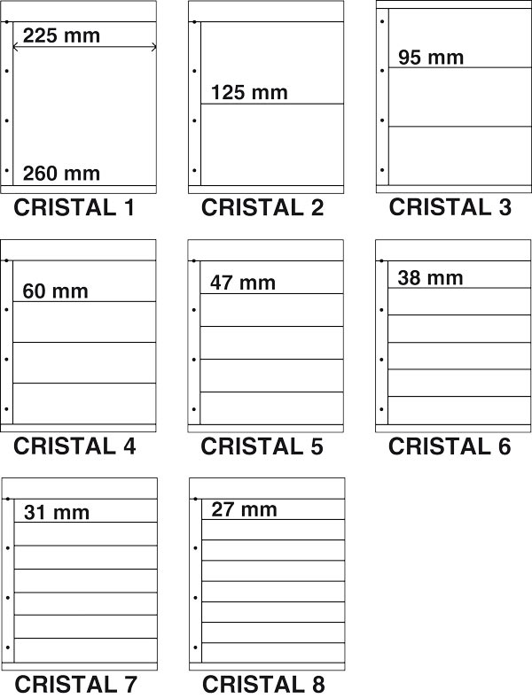 davo-kosmos-cristal-assortiment-8-pages-transparentes image 1