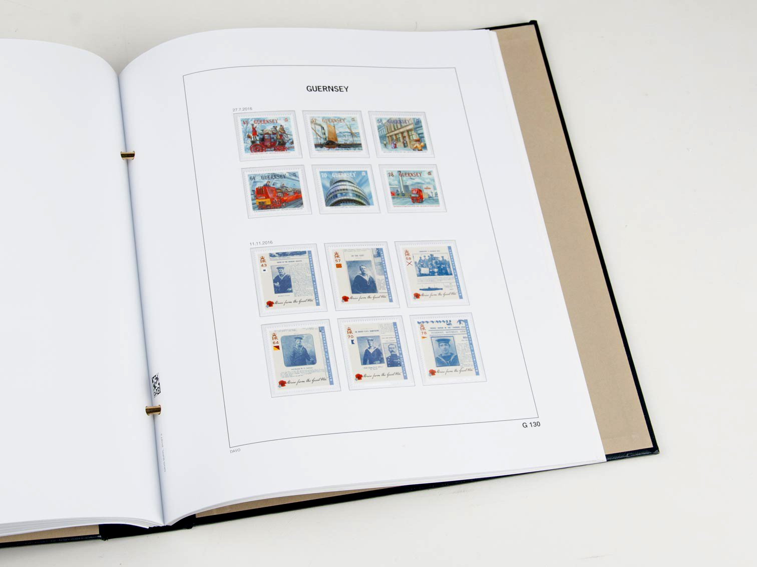 davo-luxe-guernesey-2016-pages-suppl-ment-album-timbres image 1