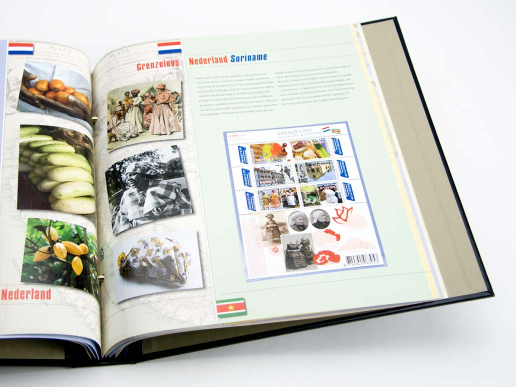 davo-luxe-illustr-grenzeloos-2010-feuilles-album-timbres image 1