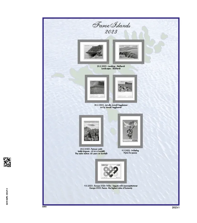 davo-luxe-suppl-ment-album-timbres-f-ro-carnets-2023 image 1