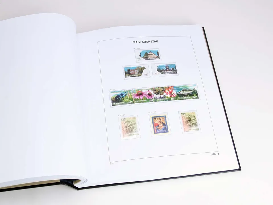 davo-luxe-hongrie-2020-feuillets-album-timbres-170g image 1