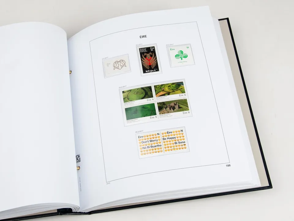 davo-luxe-irlande-suppl-ment-feuilles-timbres-2017 image 1