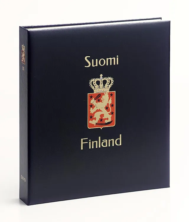 davo-luxe-finlande-i-album-timbres-bleu-cassette image 1