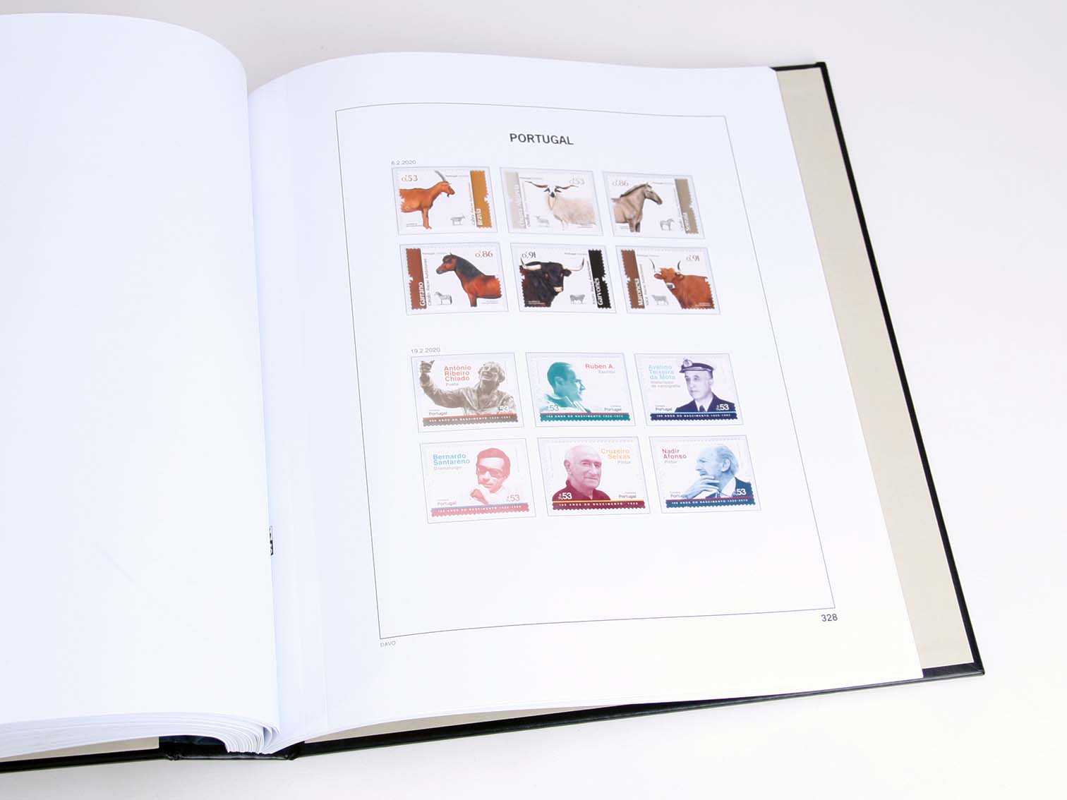 davo-luxe-portugal-2020-pages-suppl-ment-album-timbres-ann-e image 1