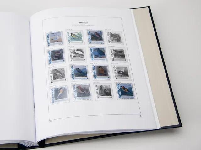 davo-pays-bas-oiseaux-2012-feuilles-timbres-persos-170g image 1