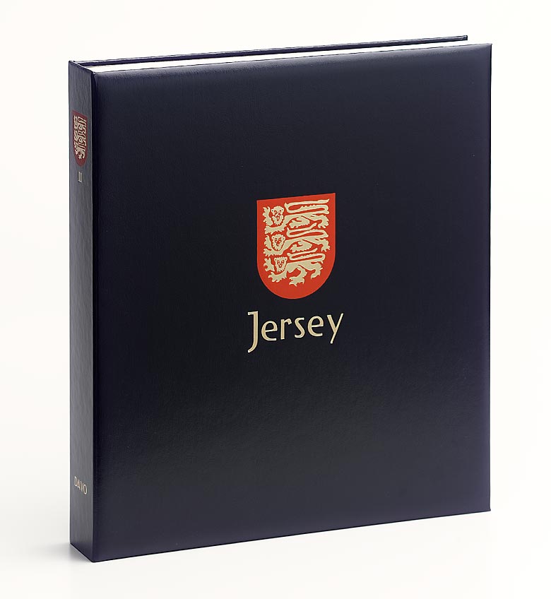 davo-luxe-jersey-ii-reliure-album-timbres-bleue image 1