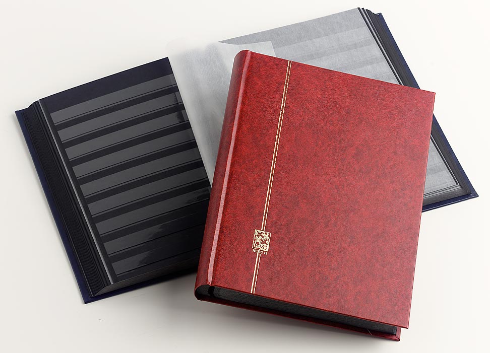 davo-stockbooks-nero-g-7207-classeur-timbres-64-pages-noires image 1