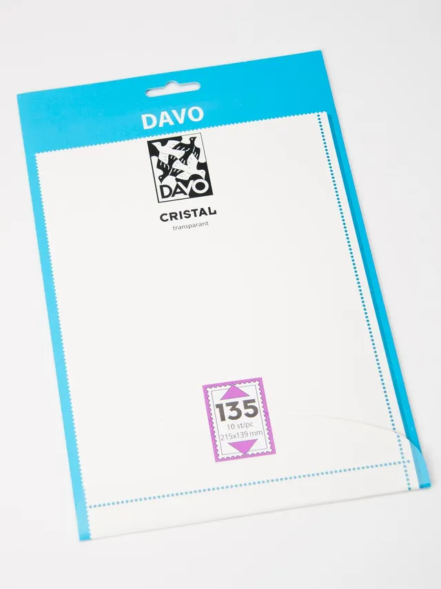davo-cristal-c135-215x139-bande-timbres-10-pcs-transparent image 1