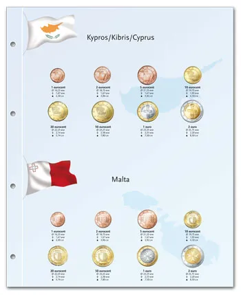 davo-kosmos-euro-chypre-malte-2007-album-monnaies image 1