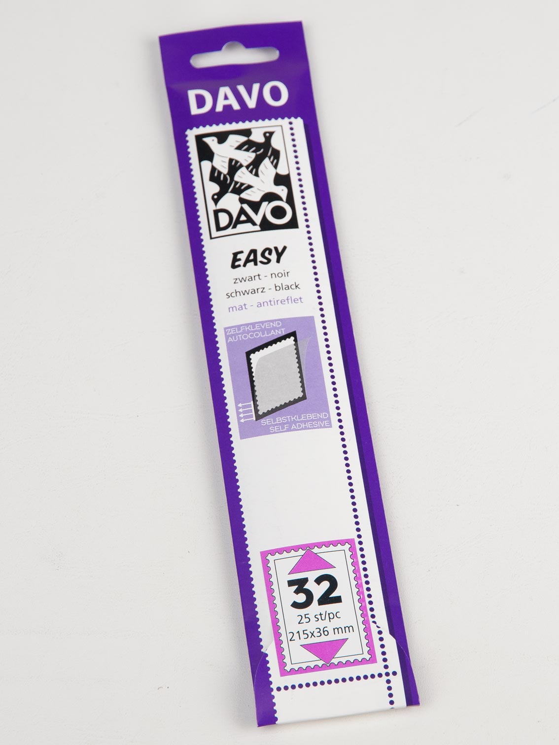 davo-easy-bandes-noires-z32-215x36-mm-lot-de-25 image 1