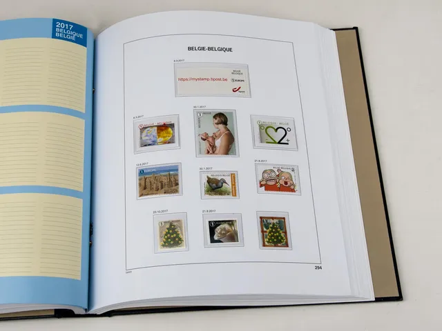 davo-luxe-suppl-ment-belgique-2017-pages-timbres-papier-170g image 1