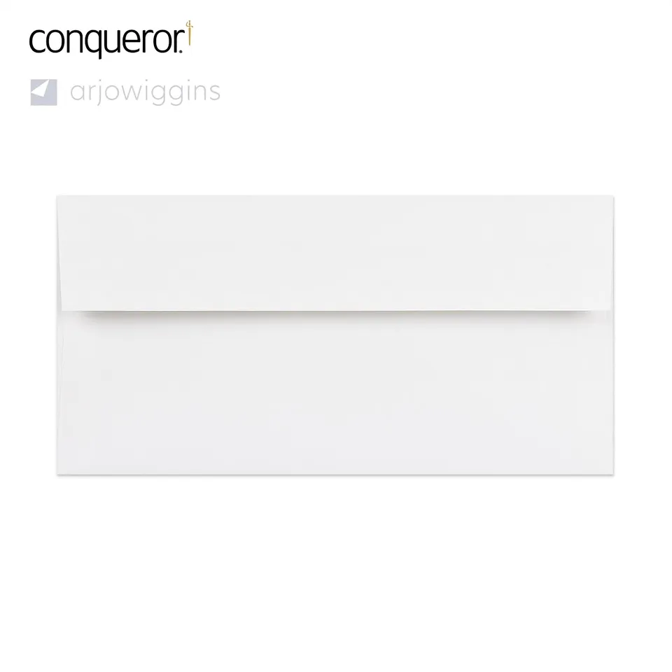 enveloppes-france-enveloppes-en-papier-conqueror-v-lin-blanc-glacier-dl-110x220 image 1