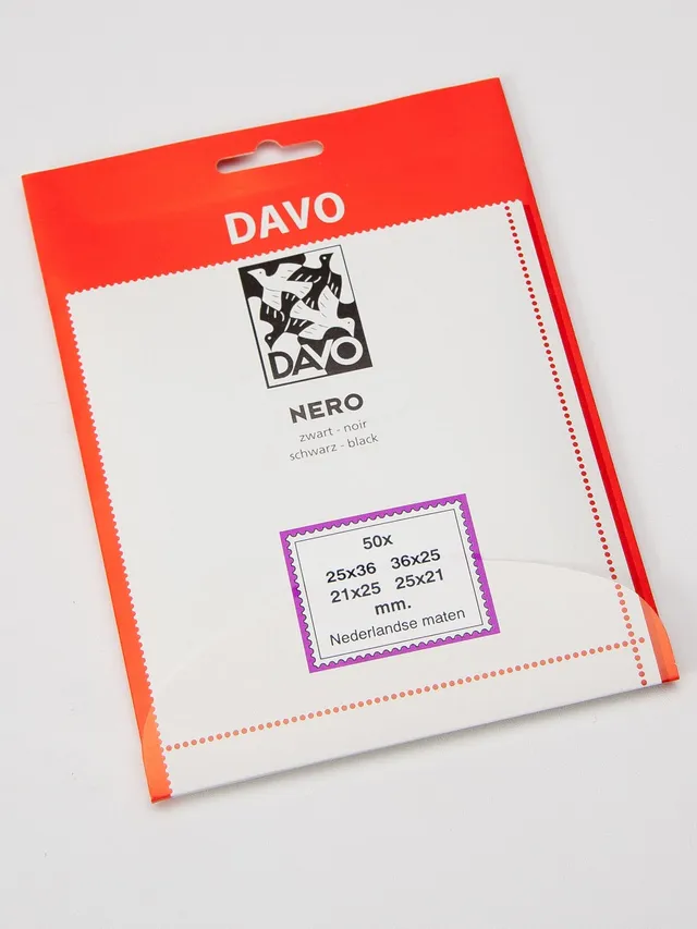 davo-nero-pays-bas-bandes-montage-timbres-200-pi-ces image 1