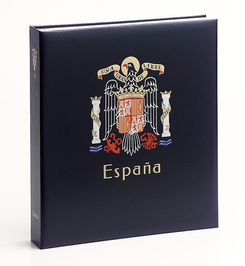 davo-luxe-espagne-viii-album-timbres-2013-2017-bleu-coffret image 1