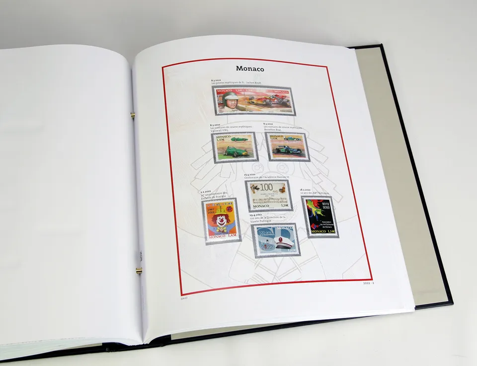 davo-luxe-monaco-2022-pages-album-timbres-papier-200-g image 1