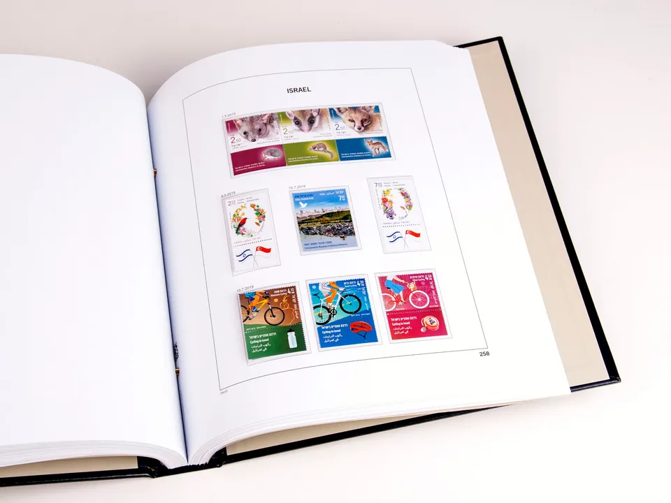 davo-luxe-isra-l-2019-pages-album-timbres-2019-papier-170g image 1