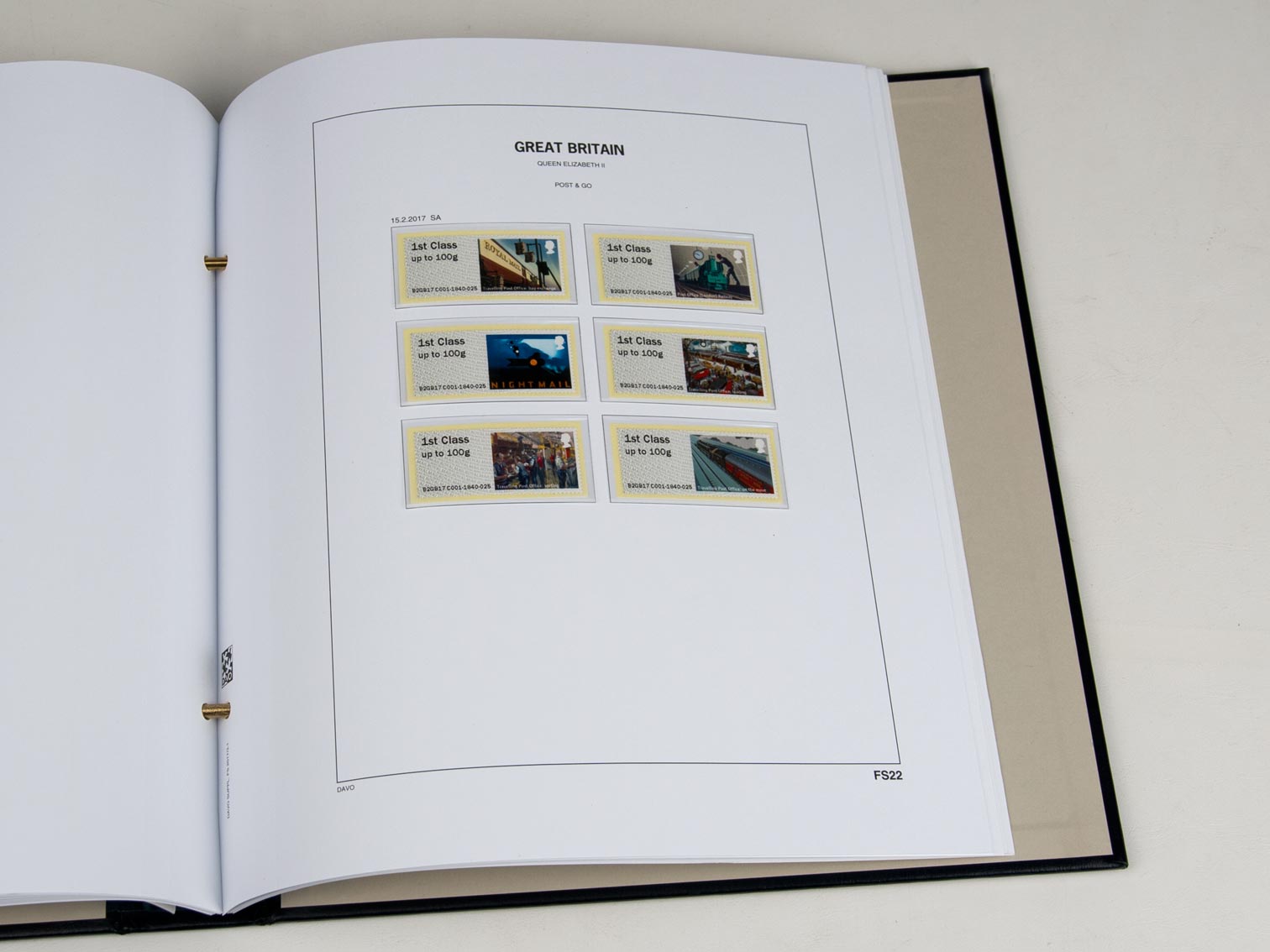 davo-luxe-grande-bretagne-fast-stamps-2017-feuilles-suppl-ment image 1