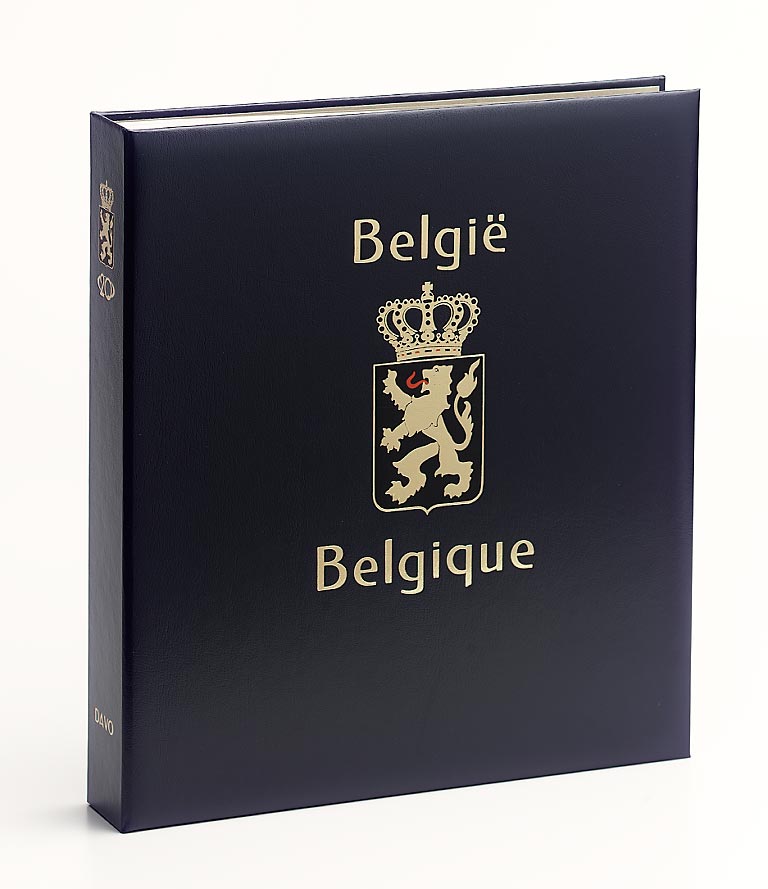 davo-luxe-belgique-iv-1985-1994-album-timbres-avec-coffret image 1