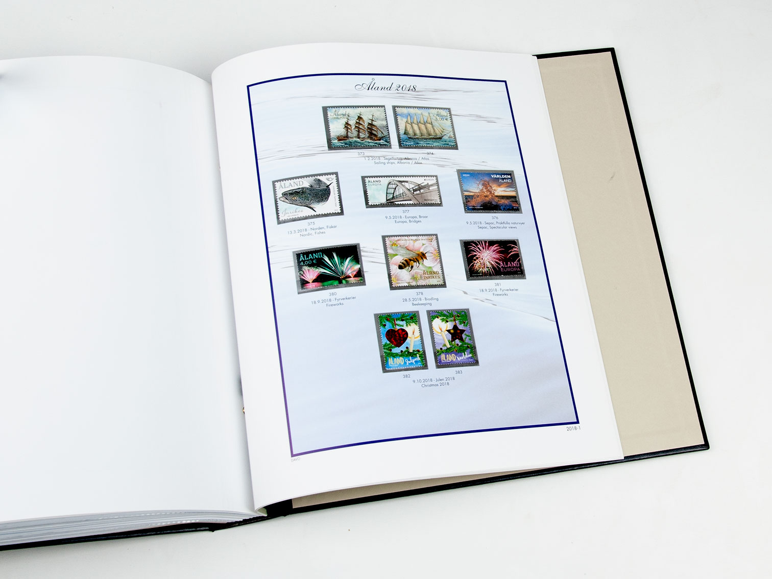 davo-luxe-suppl-ment-aland-2018-pages-album-timbres-frama image 1