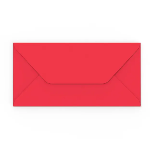 enveloppes-france-enveloppes-color-es-rouge-fonc-e-110x220-mm-enveloppe-dl image 1
