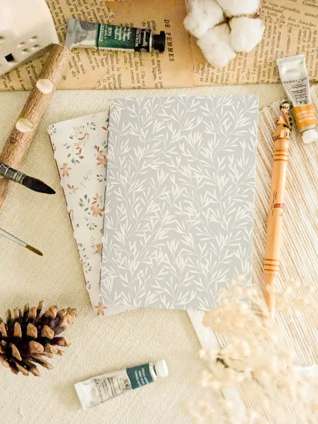 murmures-de-papier-carnets-les-petits-bonheurs-carnet-poche-recycl image 1