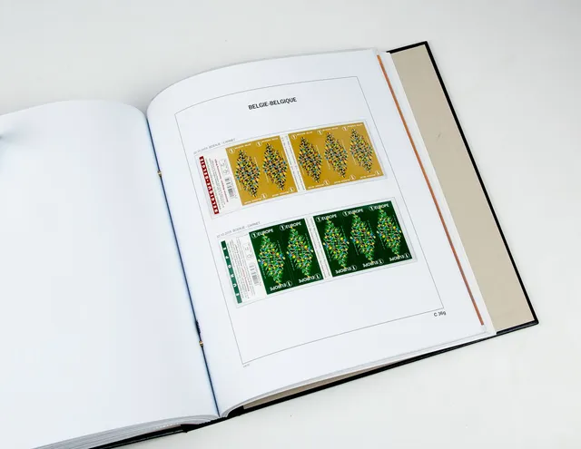 davo-luxe-suppl-ment-belgique-carnets-2018-album-timbres image 1
