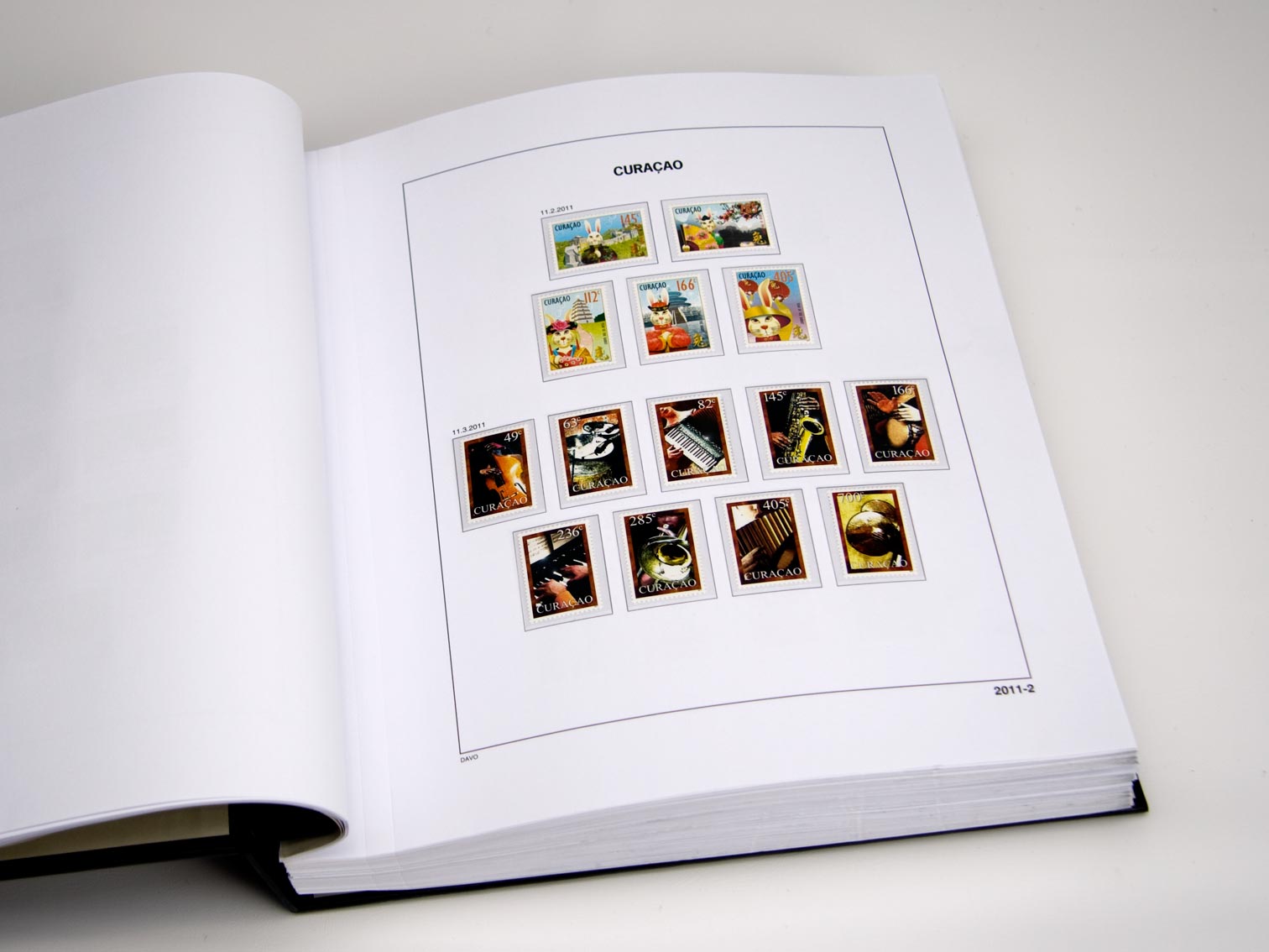davo-luxe-antilles-n-erlandaises-2021-pages-timbres-170-g image 1