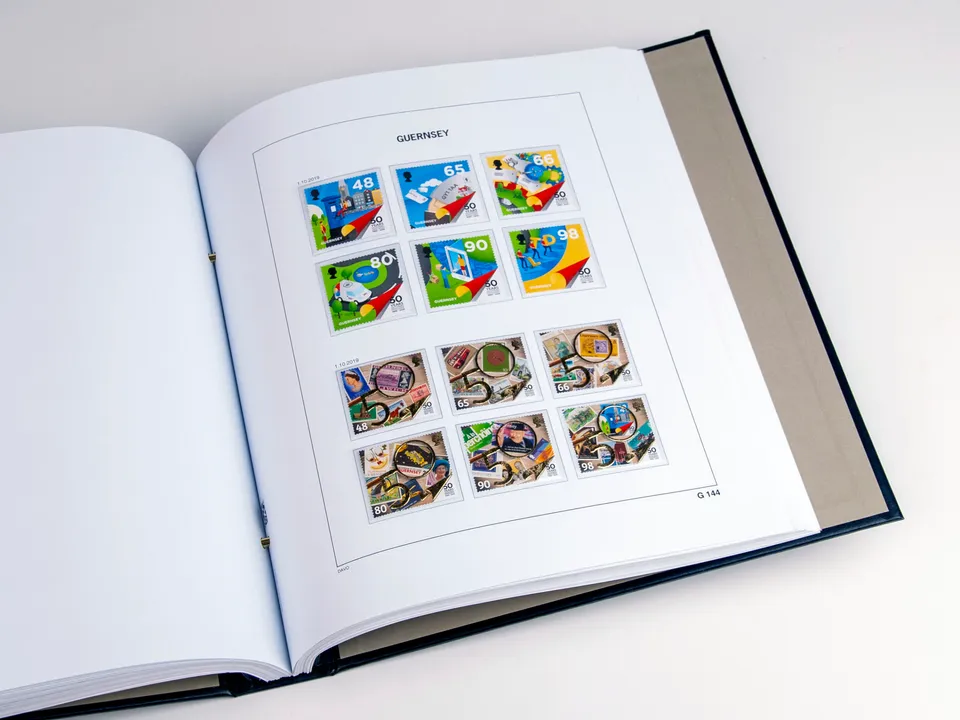 davo-luxe-guernesey-2019-feuillets-timbres-170g image 1