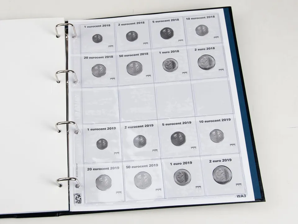 davo-luxe-willem-alexander-2018-2019-compl-ment-album-timbres-noir-blanc image 1