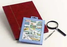 davo-stockbooks-kit-avions-classeur-pince-loupe image 1