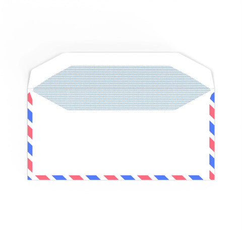 enveseur-airmail-enveloppe-blanche-avion-110x220-mm-dl image 2