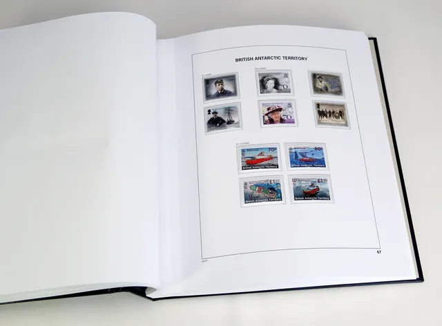 davo-luxe-falkland-2022-pages-album-timbres-170g image 1