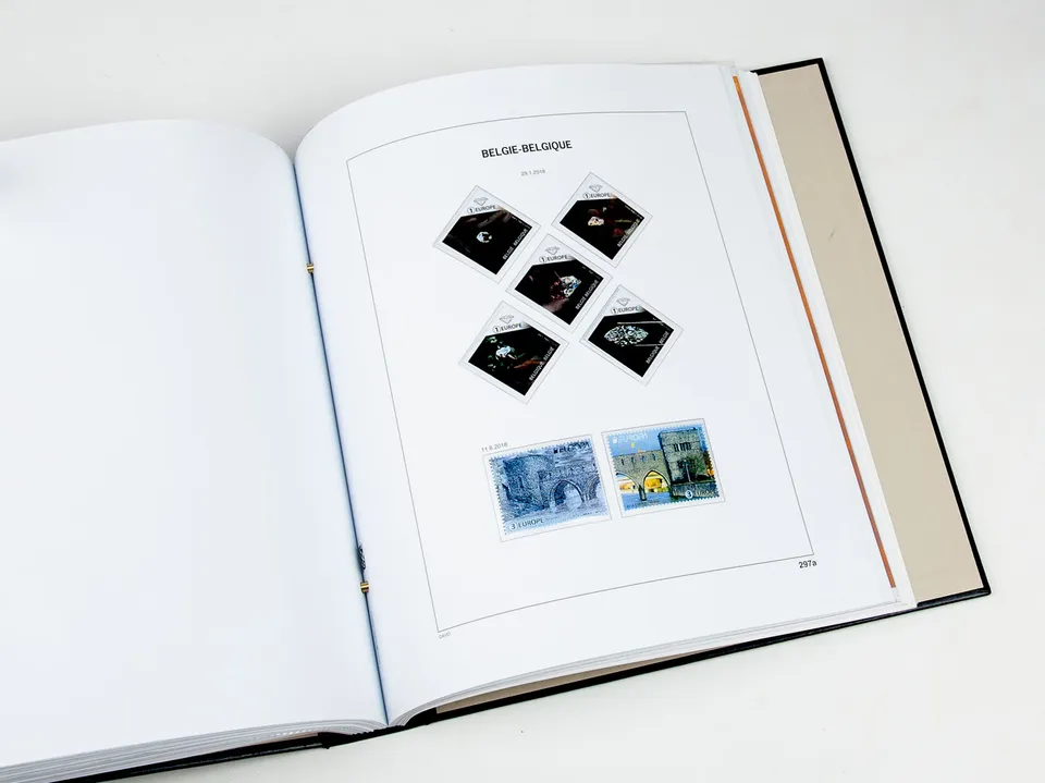 davo-luxe-belgique-blocs-2018-feuilles-album-timbres-170g image 1