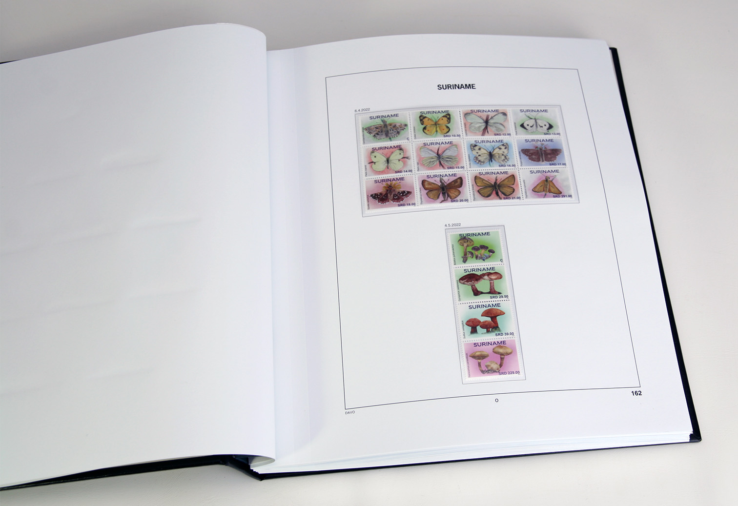 davo-luxe-suriname-2022-pages-album-timbres-170g image 1