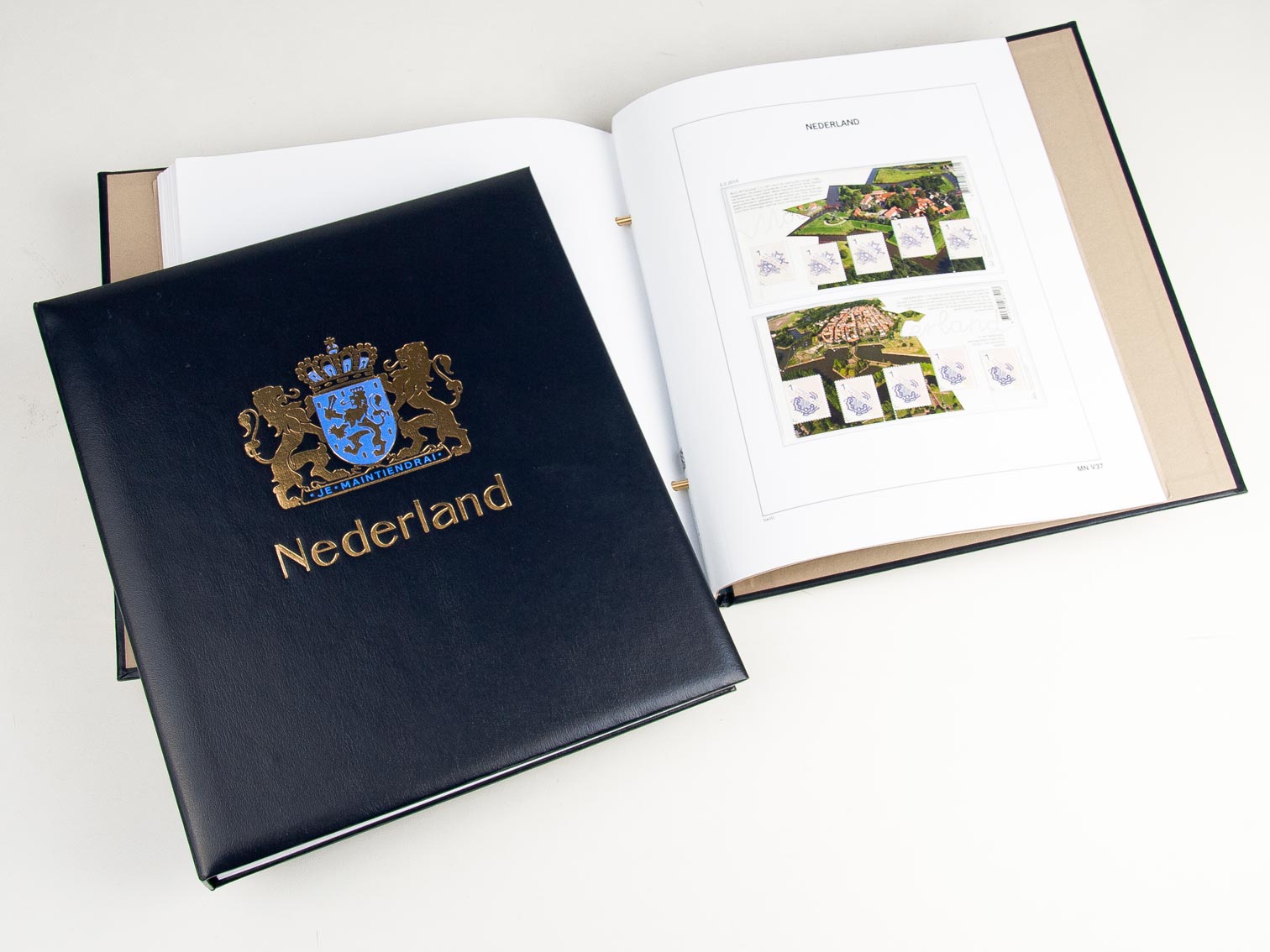 davo-luxe-album-timbres-pays-bas-mooi-nederland-i-2005-2019 image 1