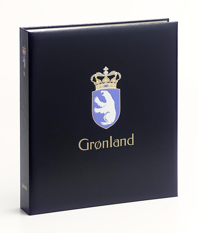 davo-luxe-groenland-i-classeur-album-timbres-bleu-cassette image 1