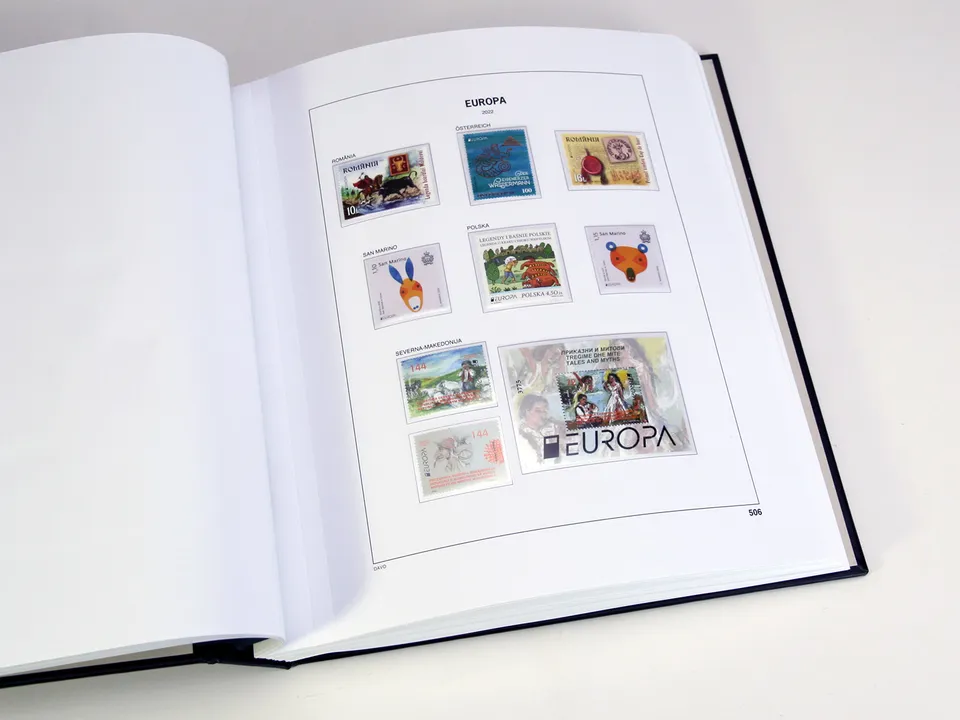 davo-luxe-europa-cept-2022-pages-suppl-ment-timbres image 1