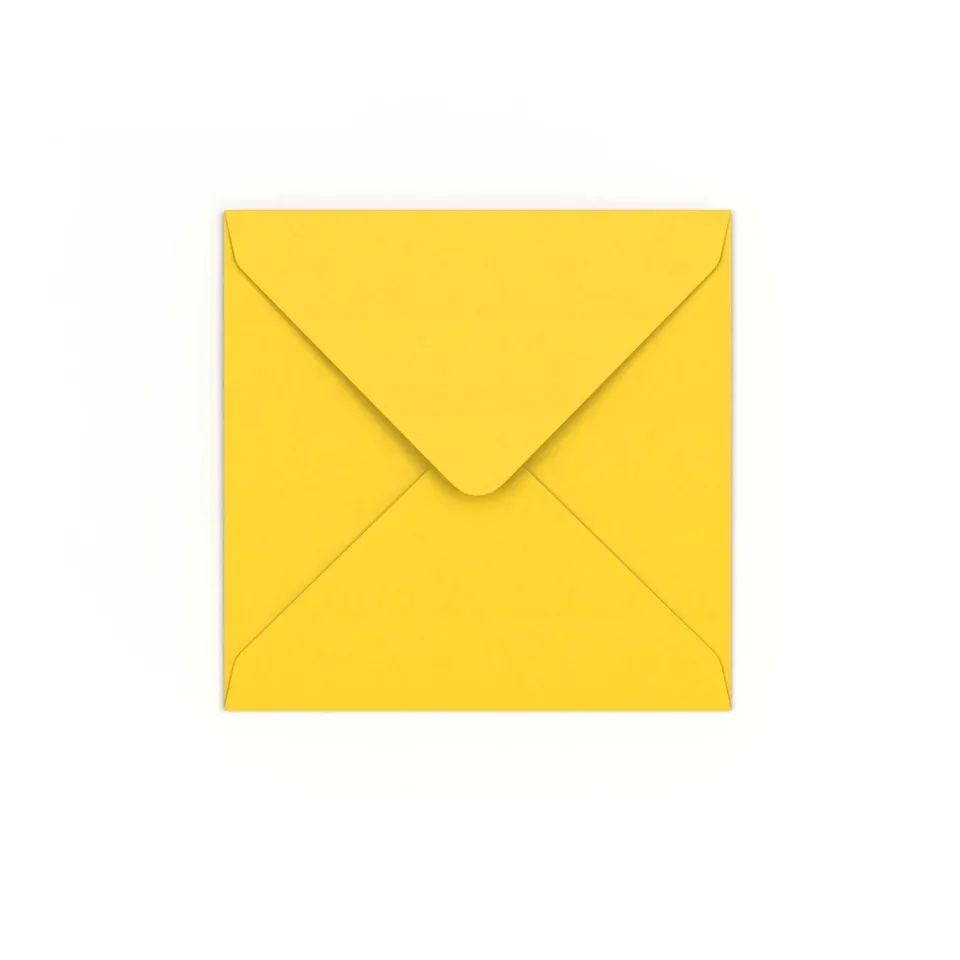 enveloppes-france-enveloppe-jaune-carr-e-130x130-mm-papier-120g-gomm-e image 1