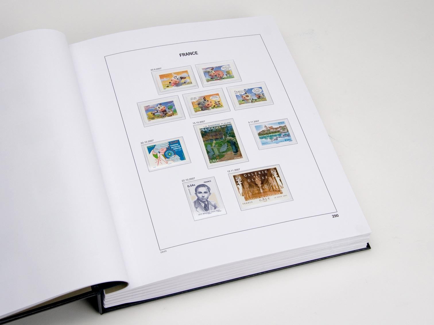 davo-luxe-france-2017-album-timbres-170g-annuel image 1