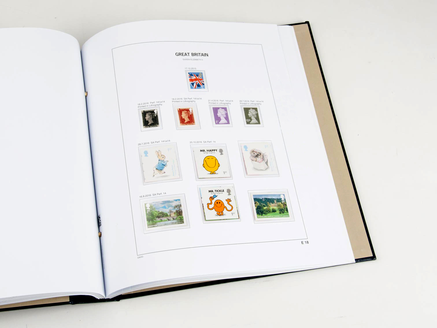 davo-luxe-grande-bretagne-extra-2016-feuilles-suppl-ment-timbres image 1