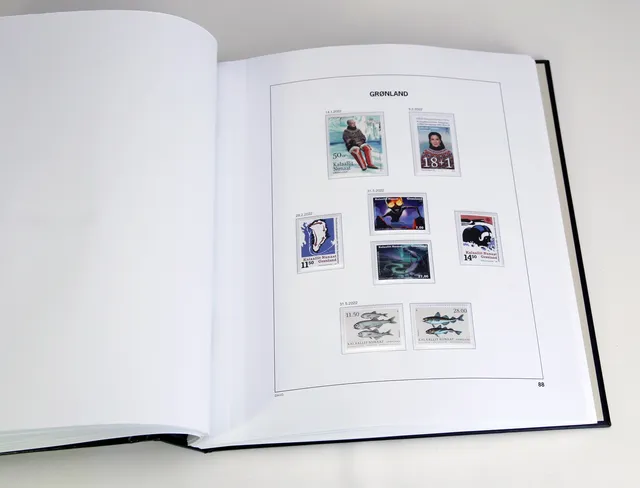 davo-luxe-groenland-2022-pages-album-timbres-170-g image 1