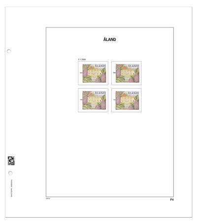 davo-luxe-suppl-ment-aland-frama-2008-pages-album-timbres-200-g image 1