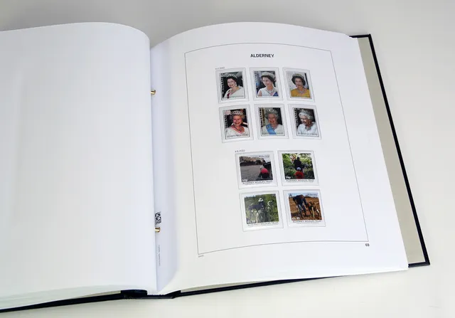 davo-luxe-alderney-2022-suppl-ment-feuilles-timbres-170g image 1