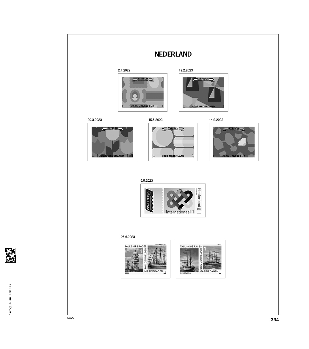 davo-luxe-pays-bas-2023-suppl-ment-album-timbres image 1