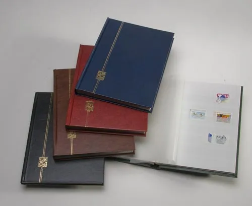 davo-stockbook-cc-carnet-timbres-32-pages-16-5x22-5-cm image 1