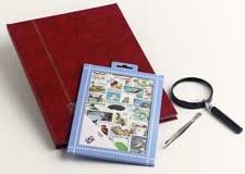 davo-animaux-kit-timbres-classeur-pince-loupe-enfants image 1