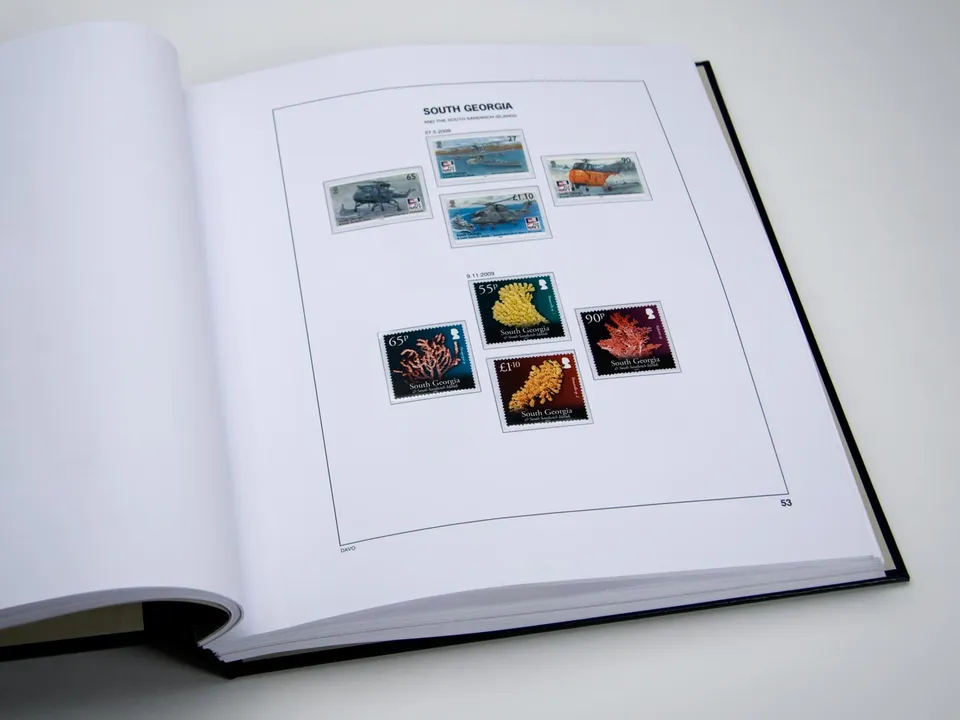 davo-luxe-suppl-ment-album-timbres-falkland-d-p-2019 image 1