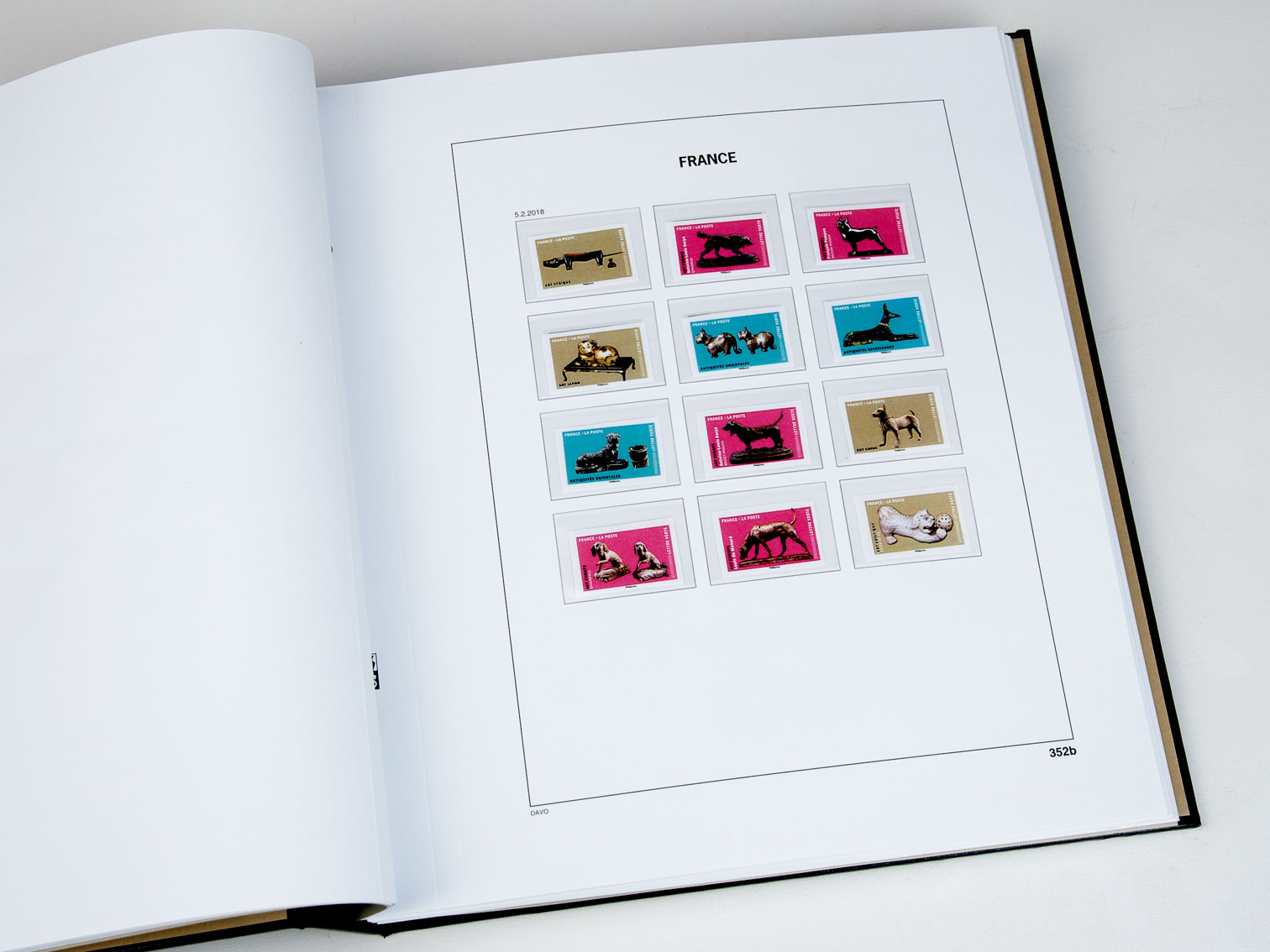 davo-luxe-france-blocs-2018-pages-album-timbres-170-g image 1